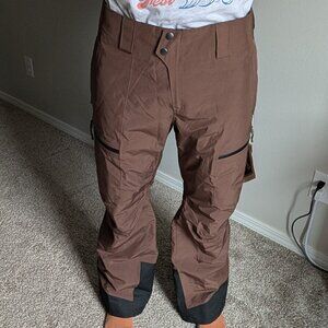 NWT! Patagonia Men's Insulated Storm Shift Pants Gortex - Molasses Brown - MED